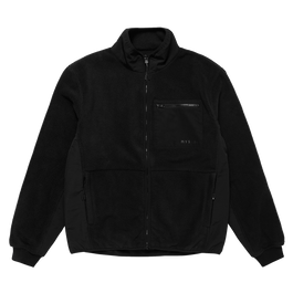 Dark Tech Series Fleece Zip Thru Sweat - Black - 2024